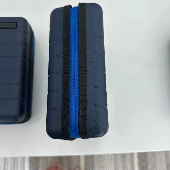 Away Blue Mini Suitcase/ Toiletry Bag - Picture 2 of 3